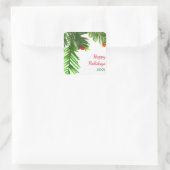 Zweigstelle Pine Tree - Aufkleber auf dem Platz (Tasche)