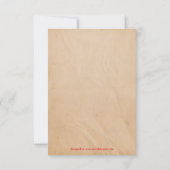 Zweigstelle Pine Tree - Weihnachtsfeier 3x5 Party Einladung (Rückseite)