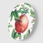 Zweigstelle Pomegranate Große Wanduhr (Winkel)