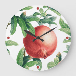 Zweigstelle Pomegranate Große Wanduhr