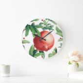 Zweigstelle Pomegranate Große Wanduhr (Zuhause)
