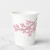 Zweigstelle Sakura Cherry Blossom Pappbecher (Vorderseite)