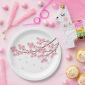 Zweigstelle Sakura Cherry Blossom Pappteller (Party)