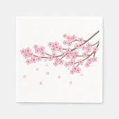 Zweigstelle Sakura Cherry Blossom Serviette (Vorderseite)