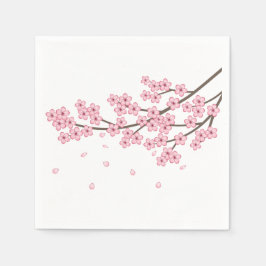 Zweigstelle Sakura Cherry Blossom Serviette