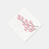 Zweigstelle Sakura Cherry Blossom Serviette (Ecke)