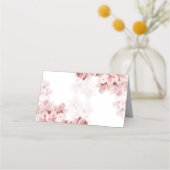 Zweigstelle Sakura Hochzeit Tischnummer 6 Platzkarte (Rückseite)