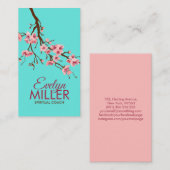 Zweigstelle Sakura - Kirschblüte Visitenkarte (Vorne/Hinten)