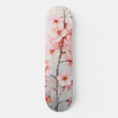 Zweigstelle Sping Pink Sakura Skateboard (Vorderseite)