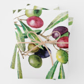 Zweigstelle Wasserfarben Geschenkpapier Set (Beispiel)