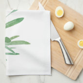 Zweigstelle Wasserfarben Geschirrtuch (Viertel Falte)