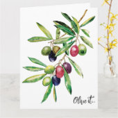 Zweigstelle Wasserfarben Karte (Gelbe Blume)