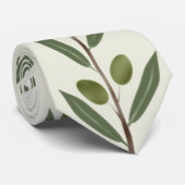 Zweigstelle Wasserfarben Krawatte (Gerollt)