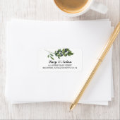 Zweigstelle Wasserfarben | Postadresse Adressaufkleber (Insitu)