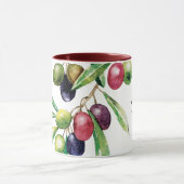 Zweigstelle Wasserfarben Tasse (Zentrum)