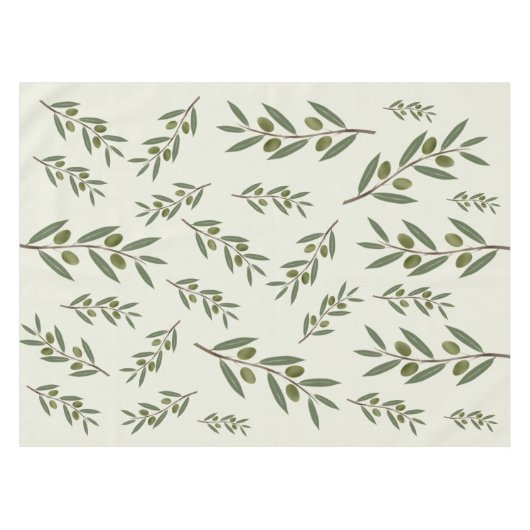 Zweigstelle Wasserfarben Tischdecke (Vorderseite (Horizontal))