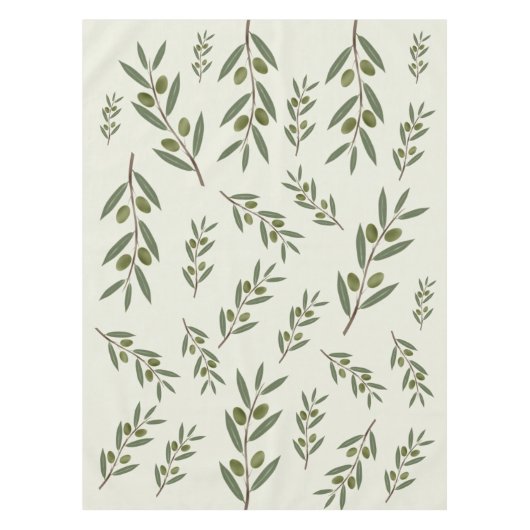 Zweigstelle Wasserfarben Tischdecke (Vorderseite)