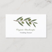 Zweigstelle Wasserfarben Visitenkarte (Vorderseite)