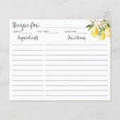 Zweigstelle Zitronen-Blume Botanische Rezeptionska (Vorderseite)