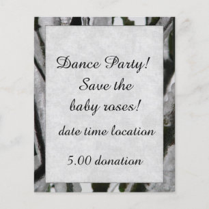 Zweigstellen der gedeckten Rose Flyer