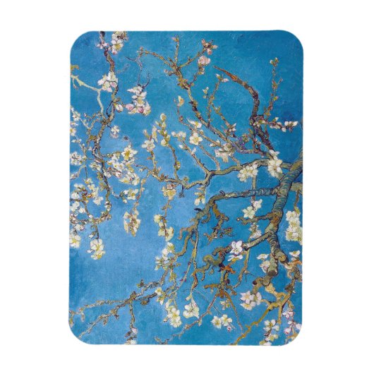 Zweigstellen mit Almond Blossom Van Gogh Gemälde Magnet (Vertikal)