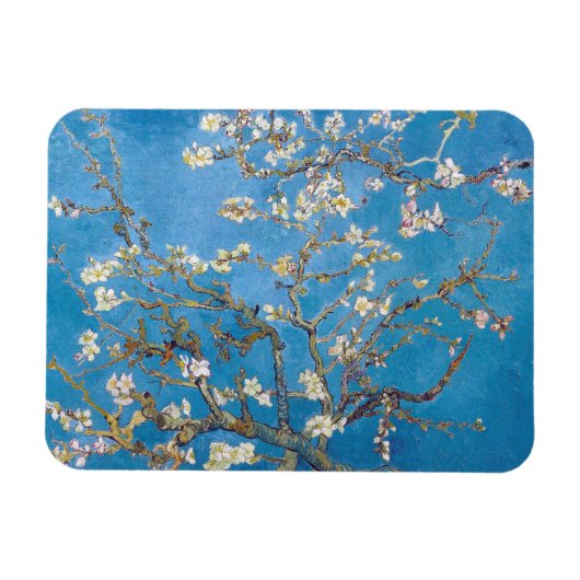 Zweigstellen mit Almond Blossom Van Gogh Magnet (Horizontal)