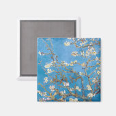 Zweigstellen mit Almond Blossom Van Gogh Magnet (Vorderseite/Rückseite)