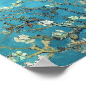 Zweigstellen mit Almond Blossom - Van Gogh Poster (Ecke)