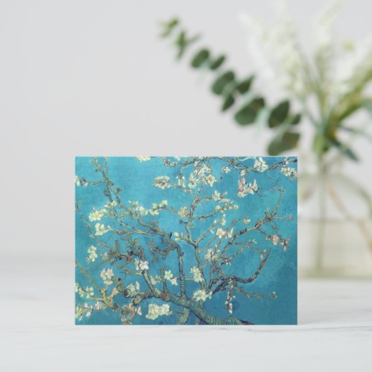 Zweigstellen mit Almond Blossom - Van Gogh Postkarte (Stehend Vorderseite)