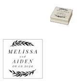 Zweigstellen mit Ehedatum Gummistempel (Stempel)