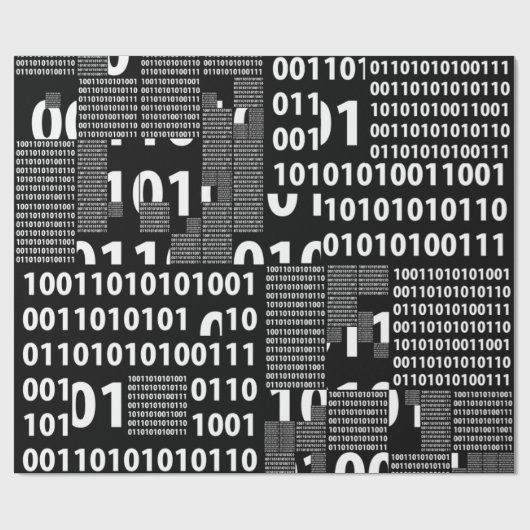 Zweiheit in Schwarzem u. im Weiß Geschenkpapier (Flach)