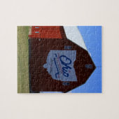 Zweihundertjähriges Scheunen-Rot Puzzle (Horizontal)