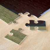 Zweihundertjähriges Scheunen-Rot Puzzle (Seite)