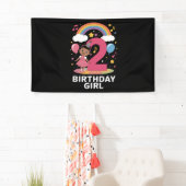 Zweijährige Geburtstagskarte Niedlich 2. Geburtsta Banner (Insitu)