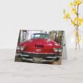 ZWEIJÄHRIGE SPASS-CLASSIC UND ALT=KLASSIK KARTE (Gelbe Blume)