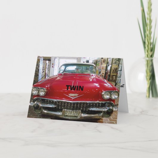 ZWEIJÄHRIGE SPASS-CLASSIC UND ALT=KLASSIK KARTE (Vorderseite)