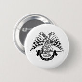 Zweikopfadler als asonisches Symbol Button (Vorne & Hinten)