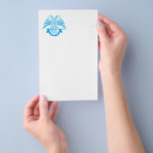 Zweikopfadler als asonisches Symbol Flyer (Handgriff)