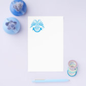 Zweikopfadler als asonisches Symbol Flyer (Einzeln)