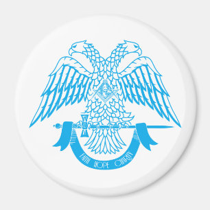 Zweikopfadler als asonisches Symbol Magnet