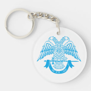 Zweikopfadler als asonisches Symbol Schlüsselanhänger