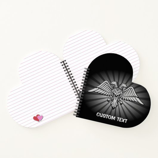 Zweiköpfiger Adler Notizbuch (Innenseite)