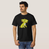 Zweiköpfiger Welpe T-Shirt (Vorne ganz)