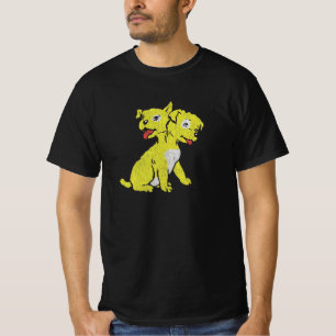 Zweiköpfiger Welpe T-Shirt