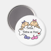 Zweimal als Spaß Magnet (Vorderseite/Rückseite)