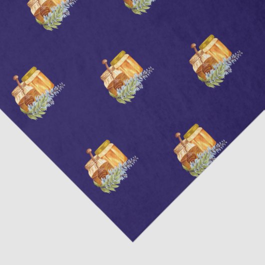 Zweimal als Sweet Twin Honey Jars Seidenpapier (Detail)