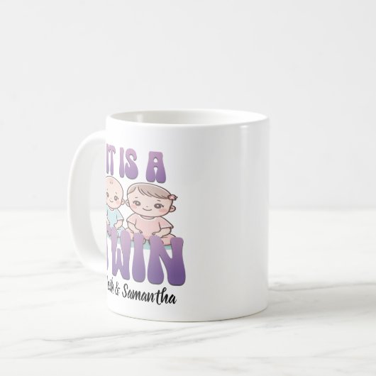 Zweimal die Freude, zweimal die Liebe Tasse (Vorderseite Links)