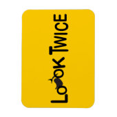 Zweimal für Motorräder aussehen Magnet (Vertikal)