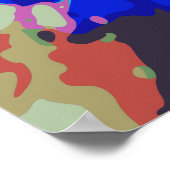 Zweimal gebackene Kartoffel Poster (Ecke)