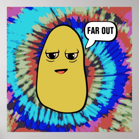 Zweimal gebackene Kartoffel Poster (Vorne)